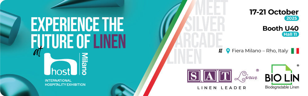 SAT Linen & Biolin to Showcase Premium Hospitality Solutions at Host Milano 2025
